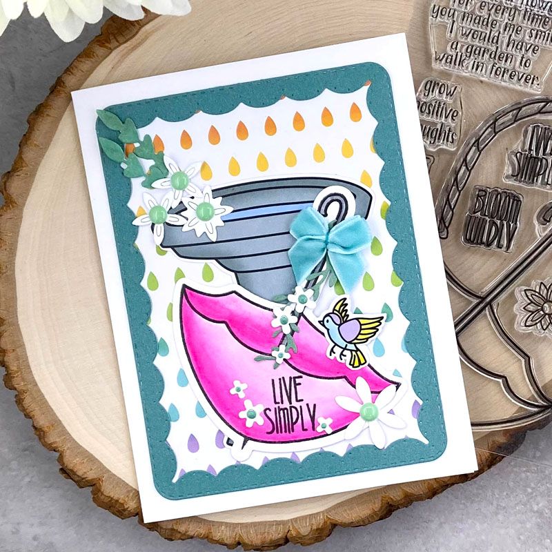 morebasket2stamp Clear Stamp Set