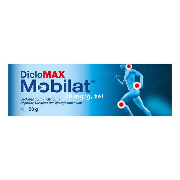 DicloMAX Mobilat, 23,2 mg/g, żel, 50 g