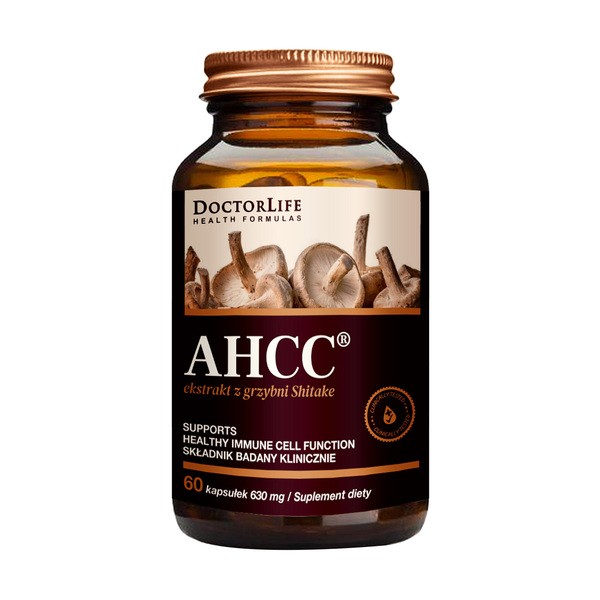 DoctorLife AHCC, kapsułki, 60 szt.