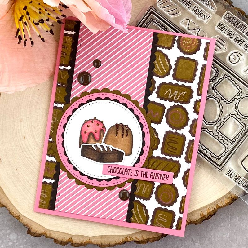 chocolates2stamp Clear Stamp Set