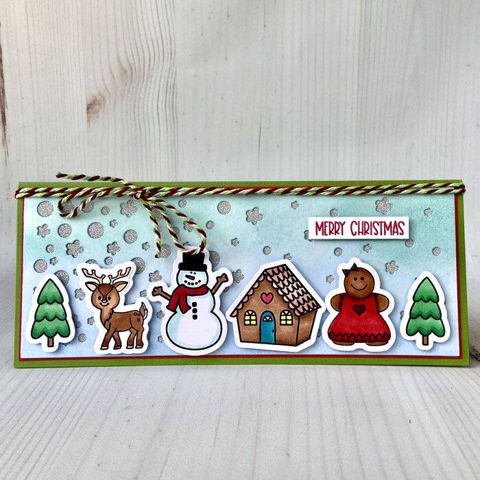 extras4snowglobe Clear Stamp Set of 12