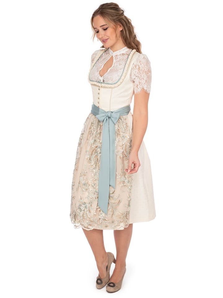 KRÜGER Midi Dirndl 114967 in schwarz günstig kaufen