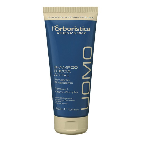 L'Erboristica Uomo, szampon i żel do mycia ciała i włosów dla mężczyzn, 200 ml