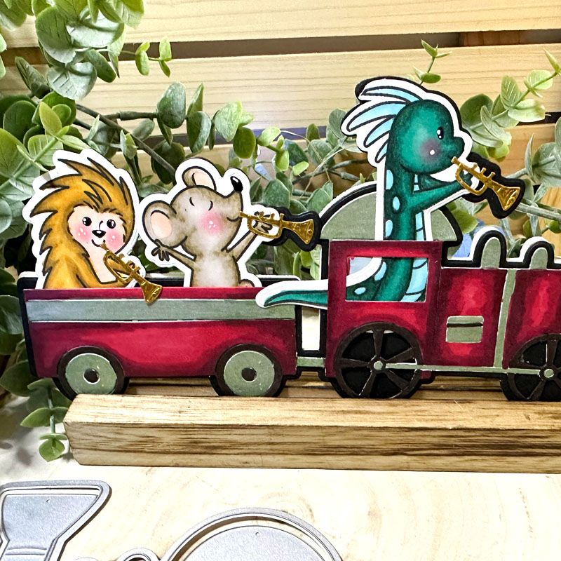 Parade Buddies 1 Clear Stamp Set