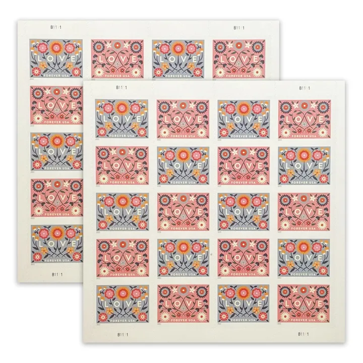 2022 Love Forever Stamps