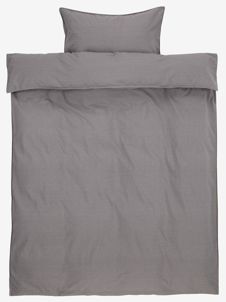 SANNE guld sengetøj SANNE vasket bomuld 140x200 grå