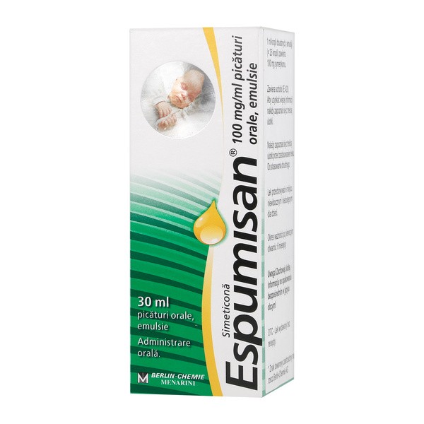 Espumisan, 100 mg/ml, krople doustne, 30 ml (import równoległy, Pharmapoint)