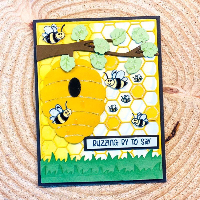 bumblebees2stamp Clear Stamp Set