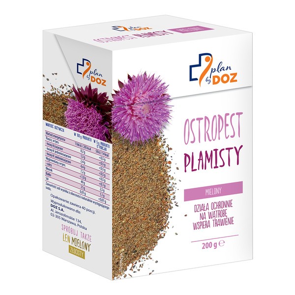 Plan by DOZ, Ostropest plamisty mielony, 200 g