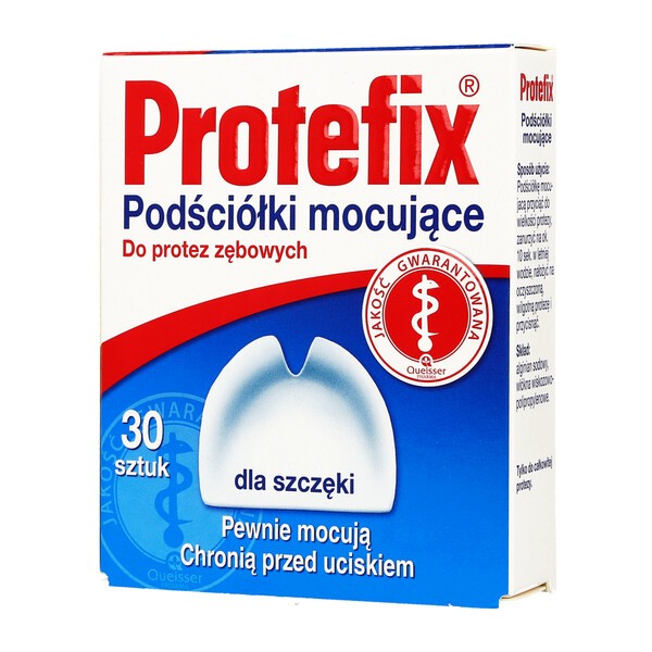 Protefix, podściółka mocująca, dla szczęki, 30 szt.