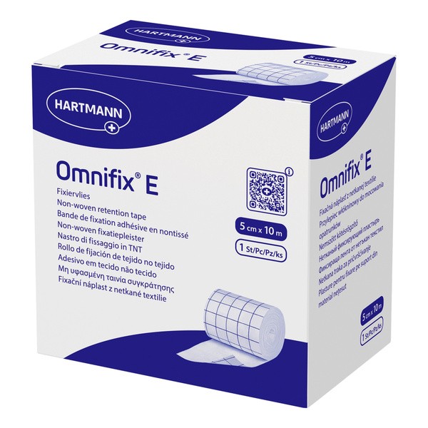 Omnifix E, przylepiec chirurgiczny z włókniny, 10 m x 5 cm, 1 szt.