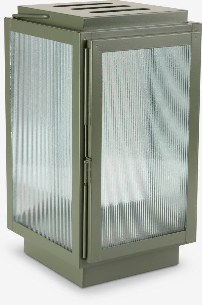 BRUMBASSE lys BRUMBASSE B15xL16xH28cm olivengrøn