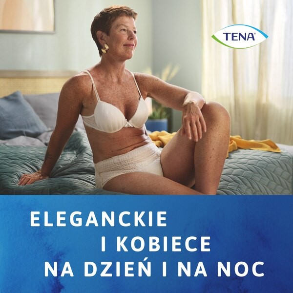 Tena Lady Pants Plus, majtki chłonne, Creme, rozmiar L, 30 szt.