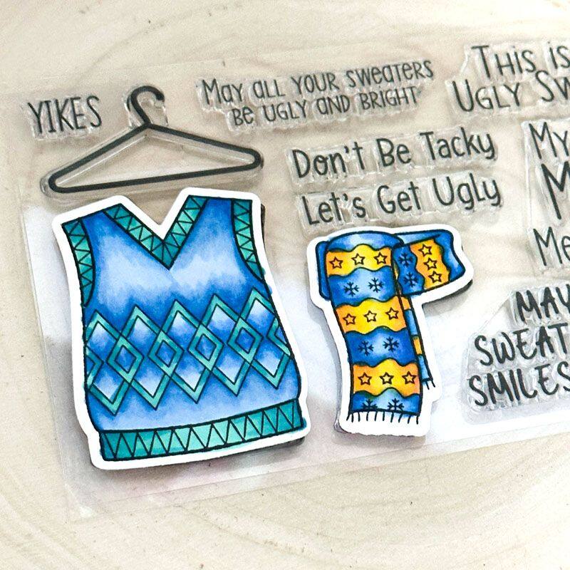 moresweater2stamp Clear Stamp Set