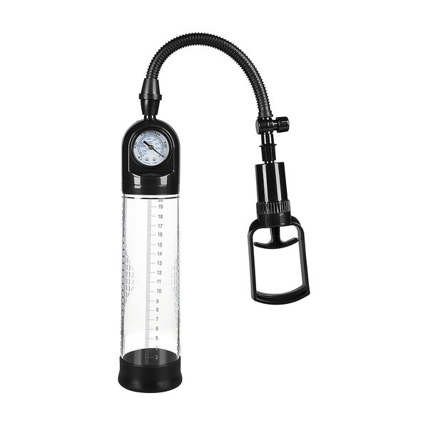 Boss Of Toys, Powerpump Master Black&Clear, pompka próżniowa dla mężczyzn