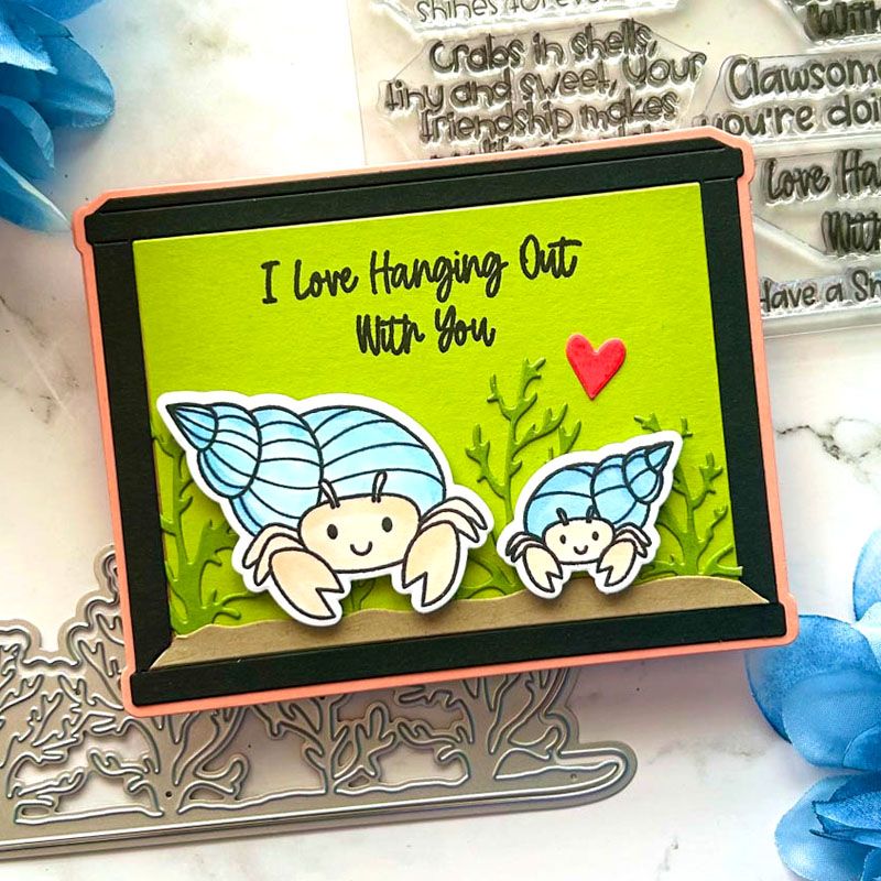 Hermit Crabs Clear Stamp Set