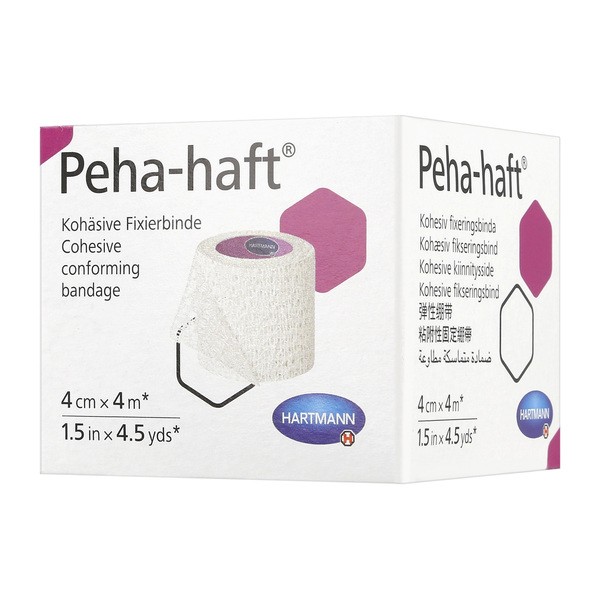 Peha-haft, opaska podtrzymująca, kohezyjna, 4 cm x 4 m, 1 szt.