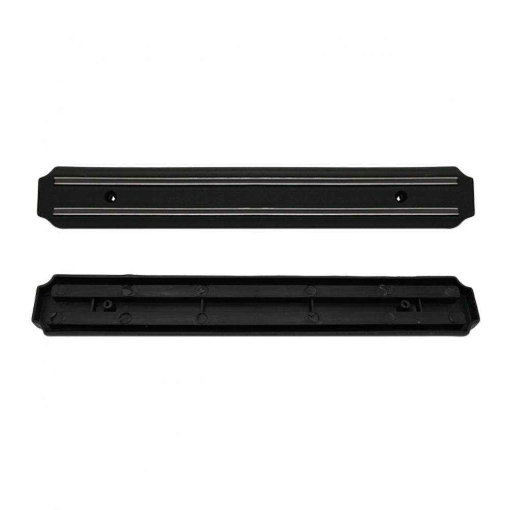 Mocny magnetyczny pasek na noże, narzędzia kuchenne, mocny magnetyczny uchwyt na noże (33 cm, czarny)