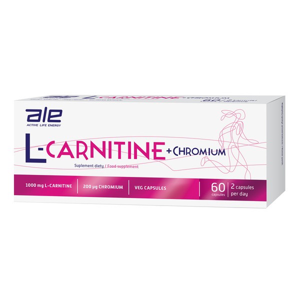 ALE L-Carnitine + Chromium, kapsułki, 60 szt.