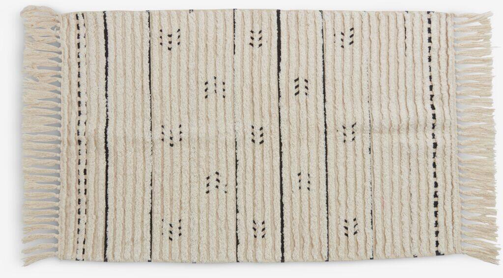 NISSAFORS plus NISSAFORS badeværelsestæppe 50x80 cm naturfarvet