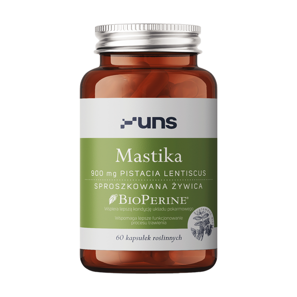 Uns Mastika + Bioperine, kapsułki, 60 szt.