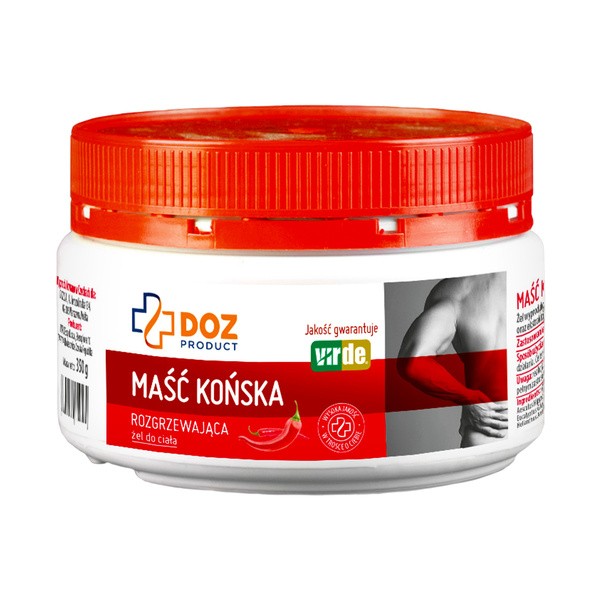 DOZ PRODUCT Maść końska rozgrzewająca, 350 g