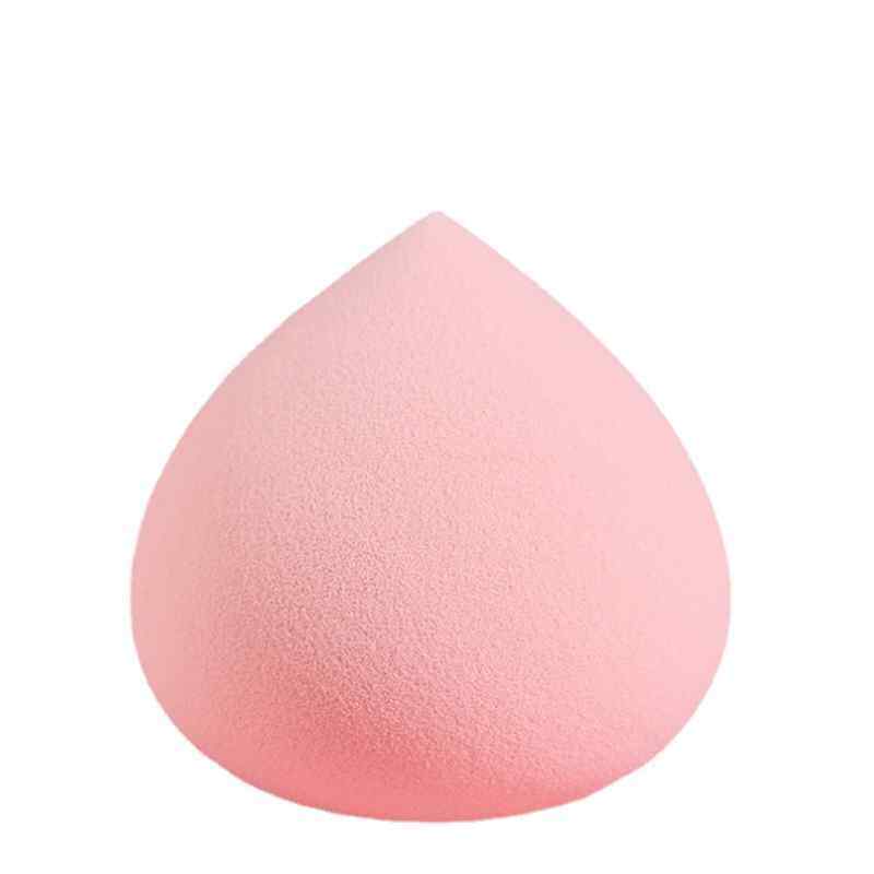 Esponja de maquiagem rosa super macia, sem látex, para pó compacto, acessórios de maquiagem de marca própria, esponja de beleza aveludada para cosméticos.