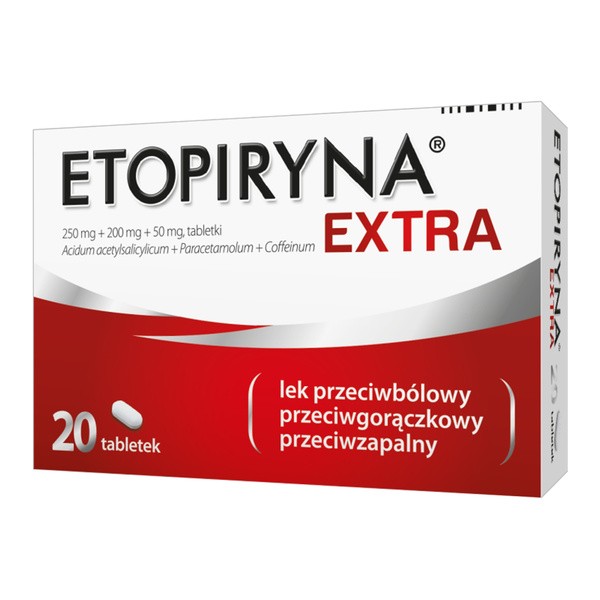 Etopiryna Extra, tabletki, 20 szt.
