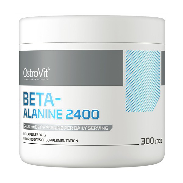 OstroVit Beta-Alanine 2400, kapsułki, 300 szt.
