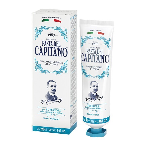 Pasta del Capitano, pasta do zębów, dla palaczy, 75 ml