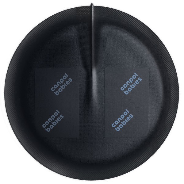 Canpol Babies, oddychające ultrachłonne wkładki laktacyjne 3D, czarne, 60 szt. (50 szt. + 10 szt.)