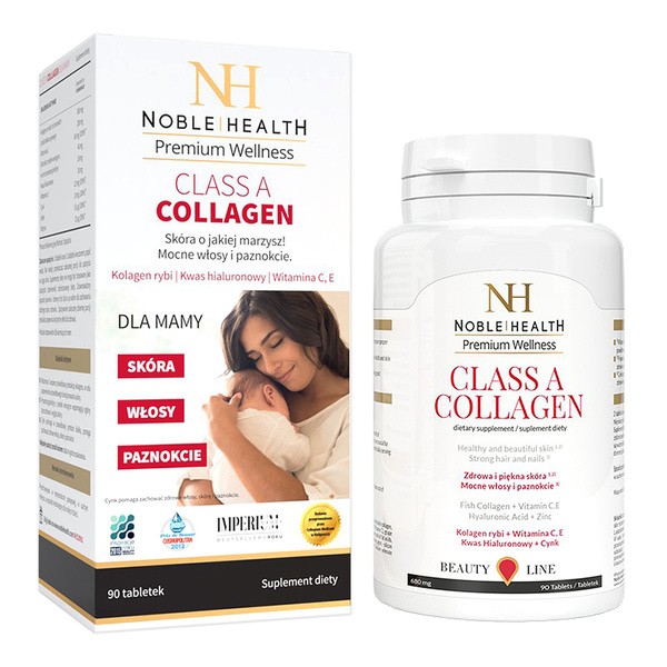 Noble Health Class A Collagen dla Mamy, kapsułki, 90 szt.