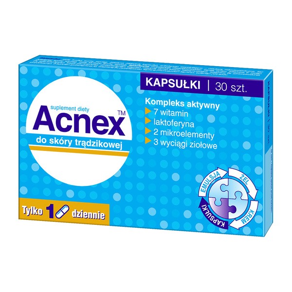 Acnex, kapsułki,  30 szt.