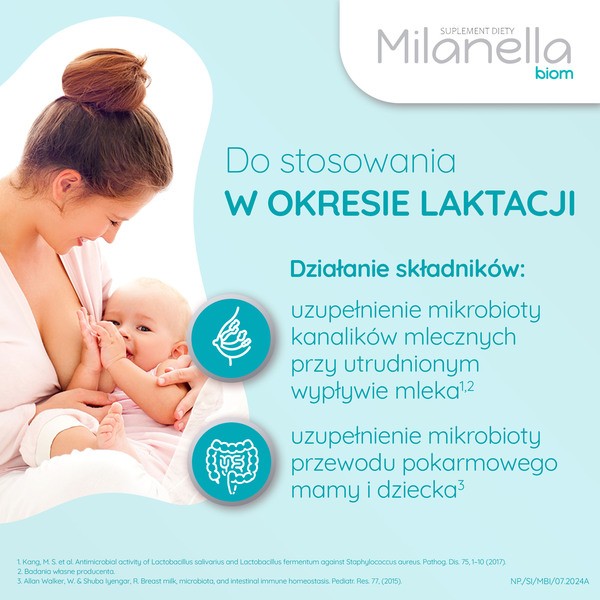 Milanella biom, kapsułki, 15 szt.