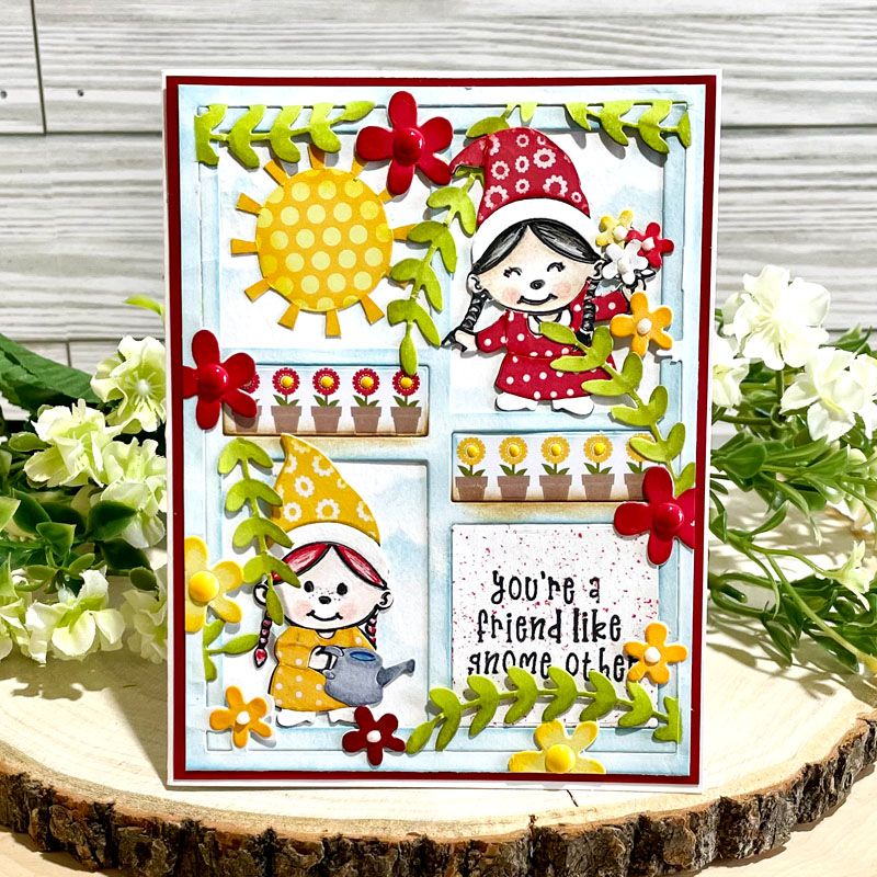 gnomies2stamp Clear Stamp Set