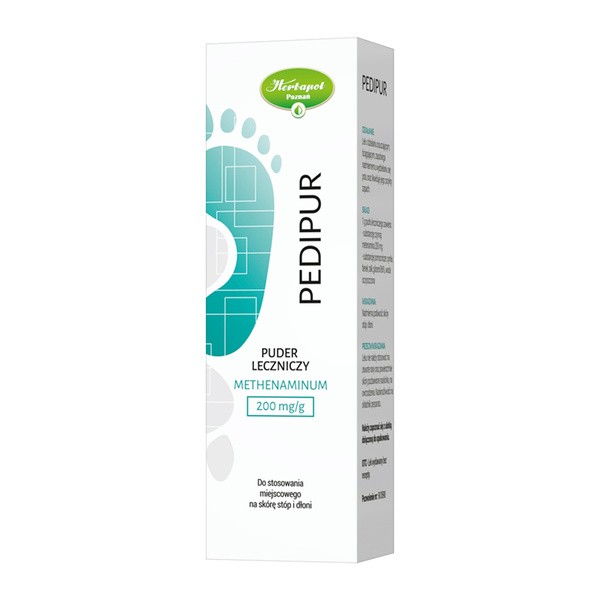 Pedipur, 200 mg/g, puder leczniczy, 60 g