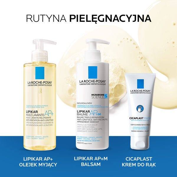 La Roche-Posay Lipikar Oil AP+ Olejek Myjący Uzupełniający Poziom Lipidów, 400 ml