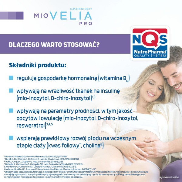 Miovelia PRO, kapsułki, 30 szt. + saszetki, 30 szt.