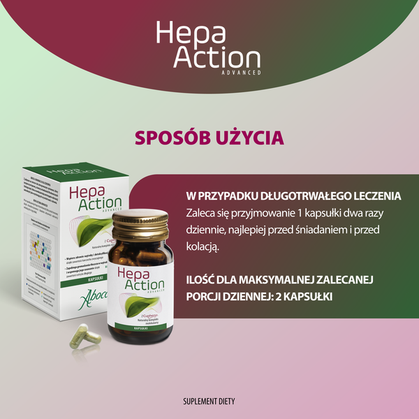 Hepa Action Advanced, kapsułki, 30 szt.