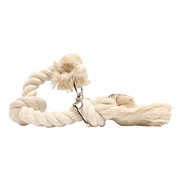 Duvoplus Sznur z węzłami, zabawka wisząca dla papug, 38 cm, 1 szt.