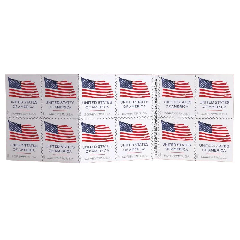 U.S. Flag 2025 Stamps Sheet of 20