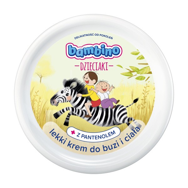 Bambino Dzieciaki, krem do buzi i ciała, Bolek i Lolek, 250 ml