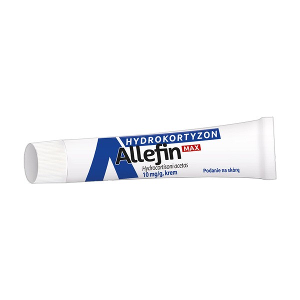 Hydrokortyzon Allefin Max, 10 mg/g, krem, 15 g