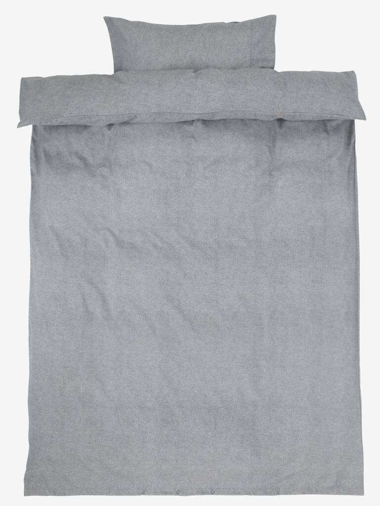 VITA Gold VITA flannel sengesæt 140x200 grå