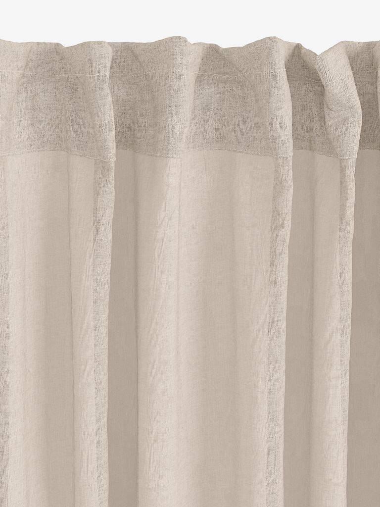 BOLMEN BOLMEN gardin 1x140x300cm rullet op i varm grå