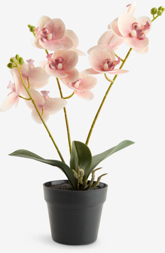 GUDJON Kunstig plante GUDJON H35cm pink orkidé