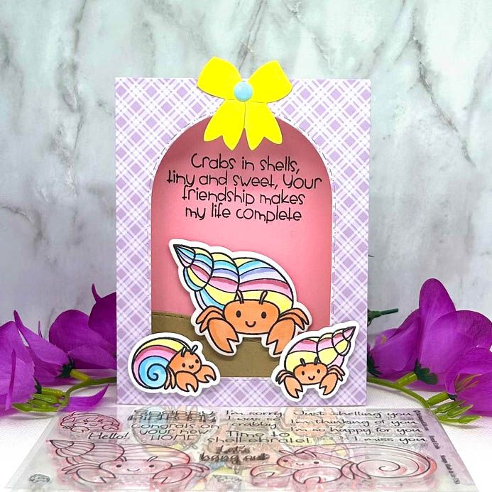 Hermit Crabs 2 Clear Stamp Set