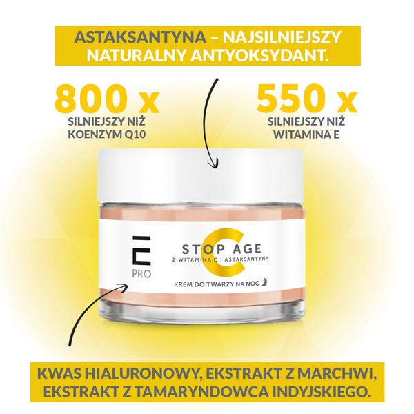 Enilome Pro Stop Age, krem do twarzy na noc, 50 ml