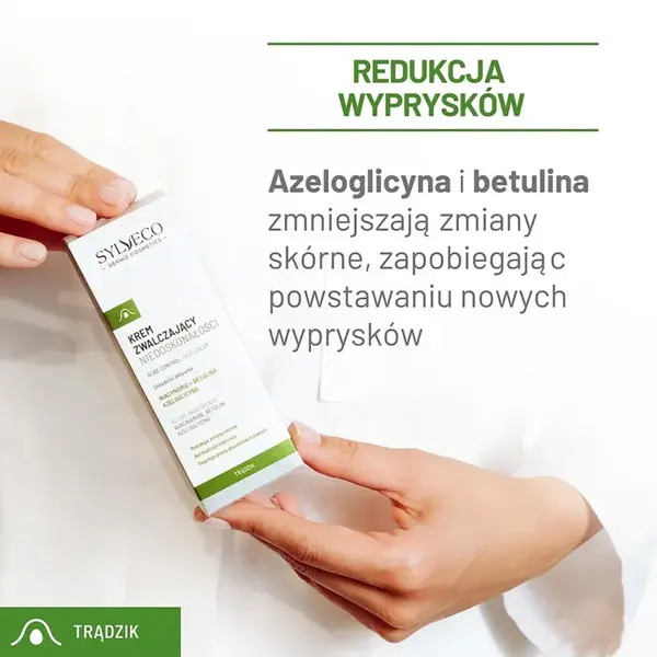 Sylveco Dermo Trądzik, krem zwalczający niedoskonałości, 50 ml