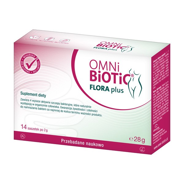 OMNi-BiOTiC Flora plus 14 sasz. x 2 g
